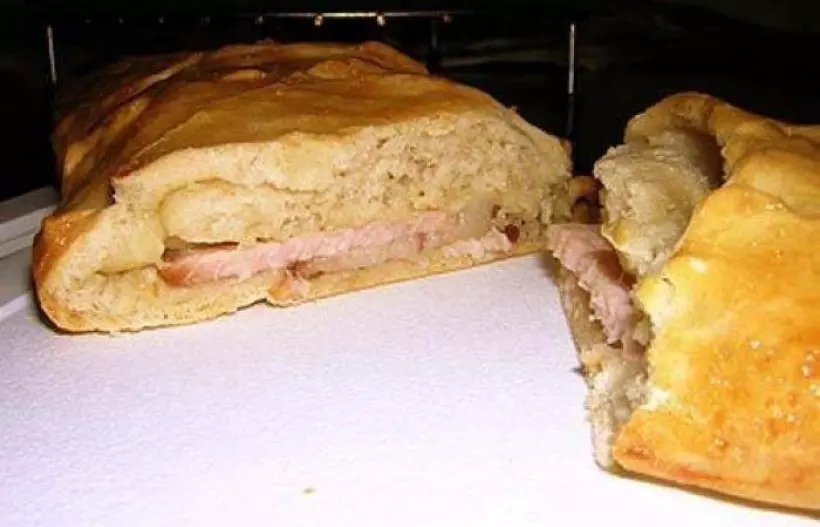 Готовим Закуски Сэндвич с ветчиной и сыром