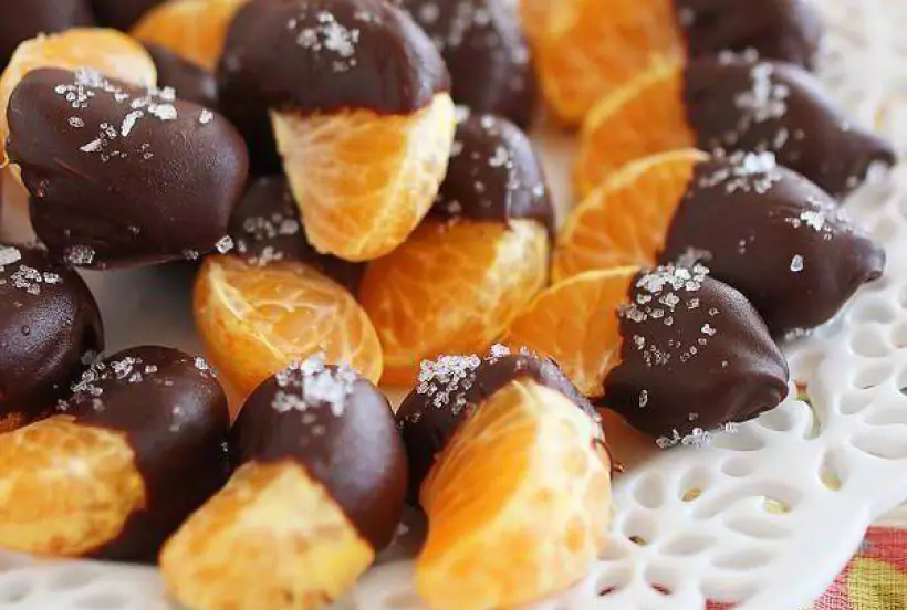 Готовим Десерты Мандарины в шоколаде