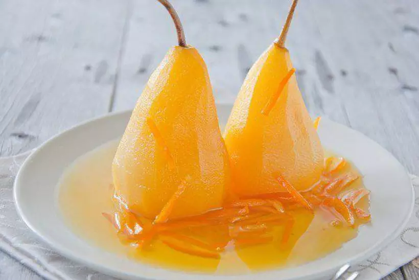 Готовим Десерты Груши в шафранно-медовом сиропе