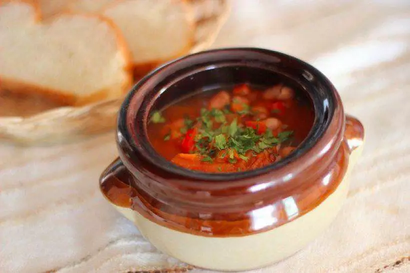Готовим Супы Греческий суп из овощей и фасоли