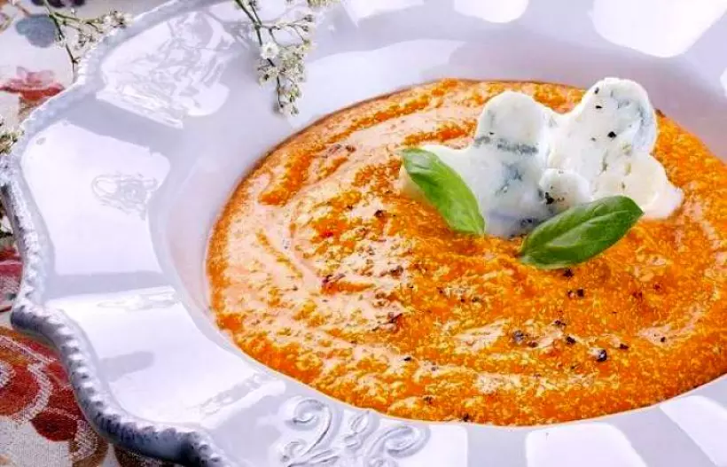 Готовим Супы Тыквенный крем-суп с сыром