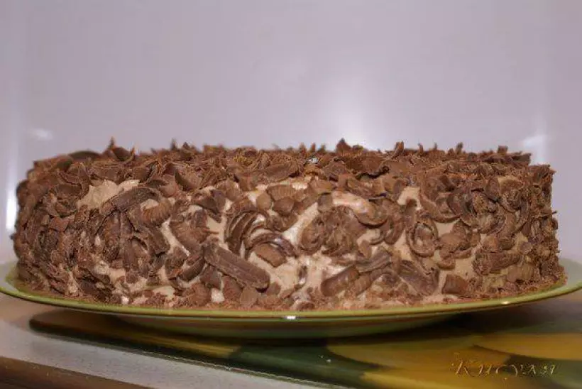 Готовим Десерты Шоколадно-сырный торт