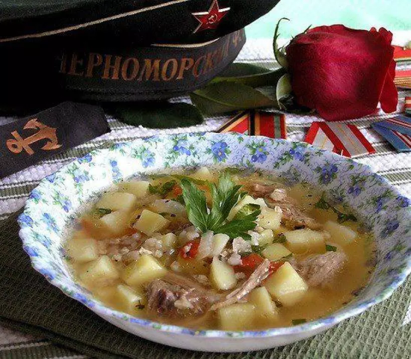 Готовим Супы Суп со свининой и гречкой