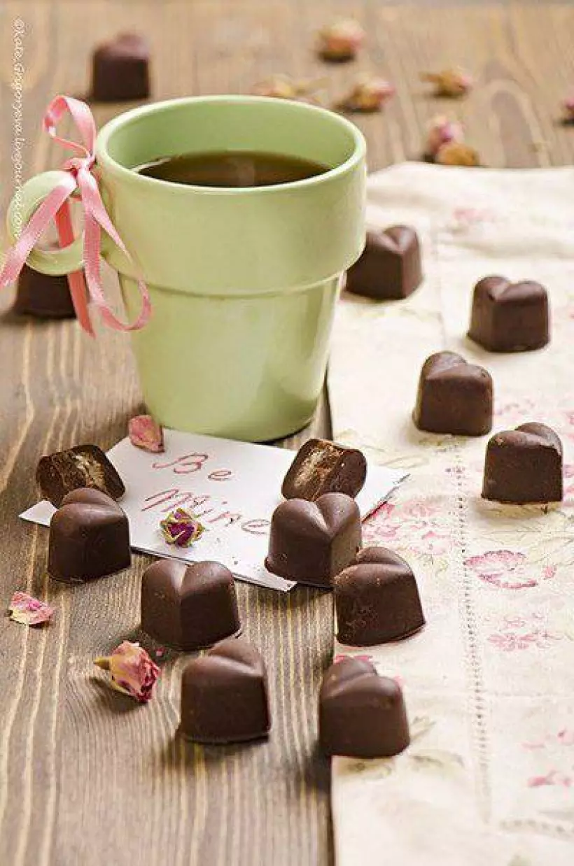 Готовим Десерты Шоколадные конфеты с цукатами
