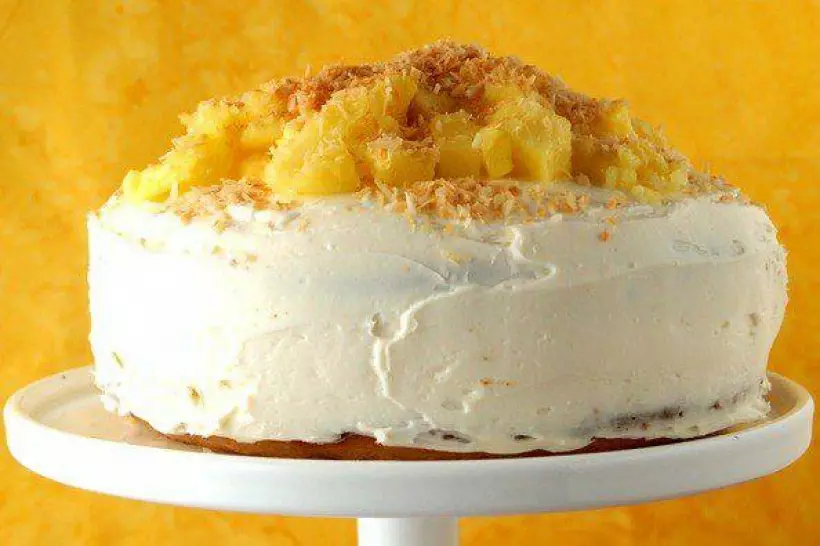 Готовим Десерты Ананасово-кокосовый торт