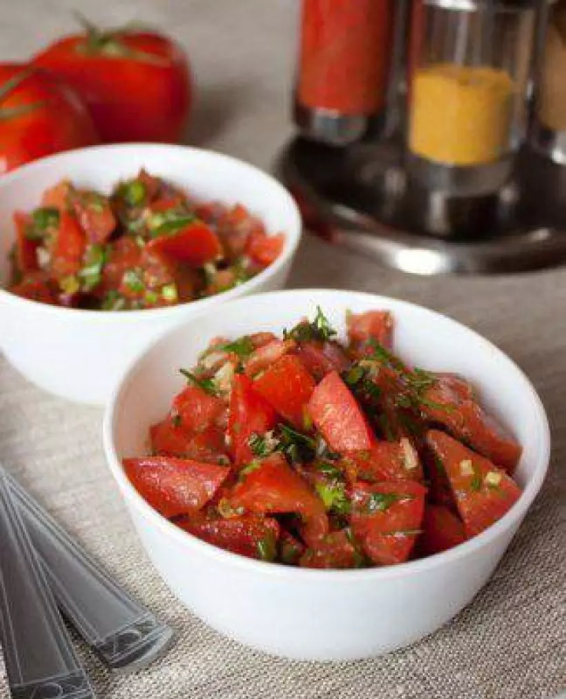 Готовим Салаты Марокканский томатный салат