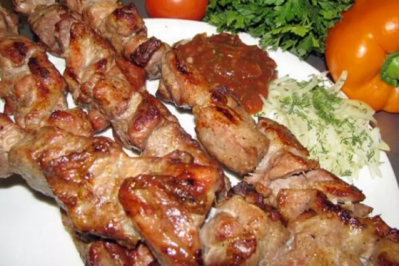 Готовим Мясо Шашлык из свинины в уксусе