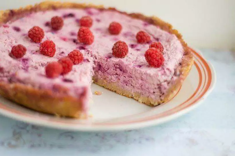 Готовим Выпечка Творожный пирог с замороженными ягодами