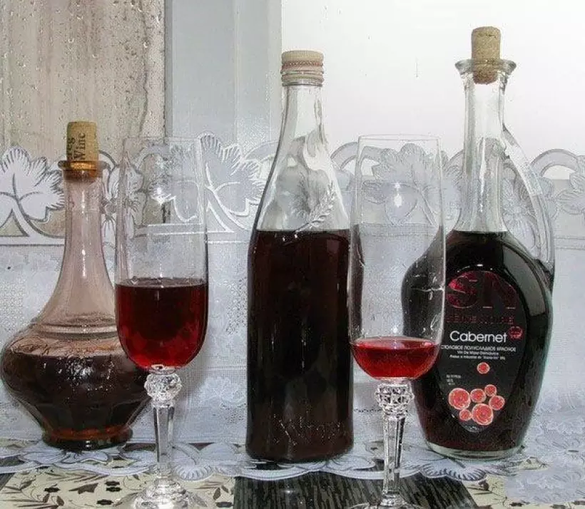 Готовим Коктейли Домашнее вино из варенья