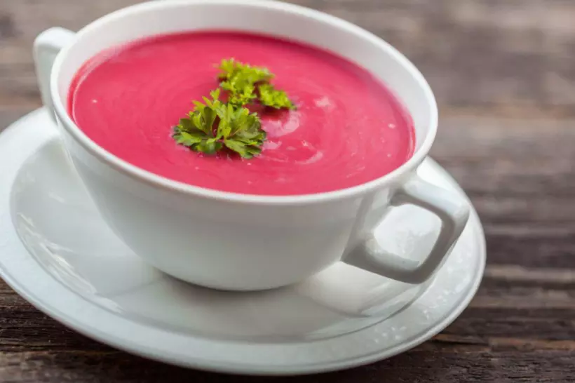 Готовим Супы Крем-суп из свёклы и картофеля