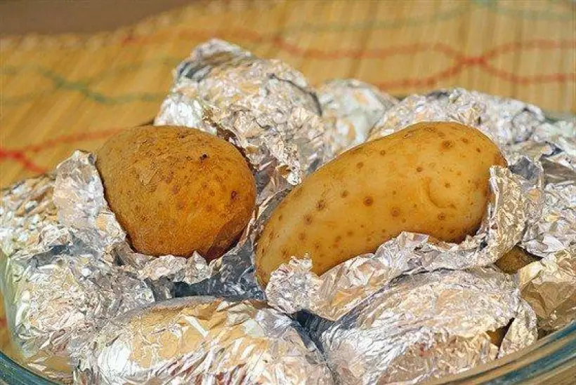 Готовим Закуски Американский печеный картофель