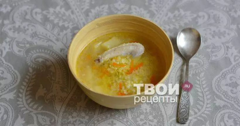 Готовим Супы Пшенный суп