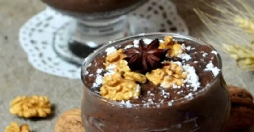 Готовим Десерты Шоколадная паста с грецкими орехами
