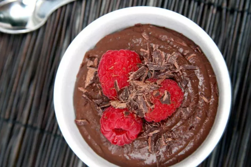 Готовим Десерты Шоколадный пудинг из фасоли