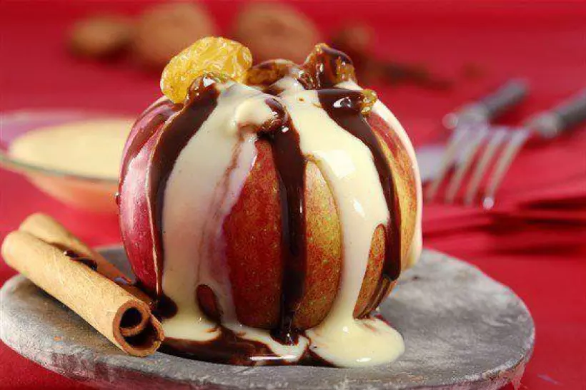 Готовим Десерты Печеные яблоки