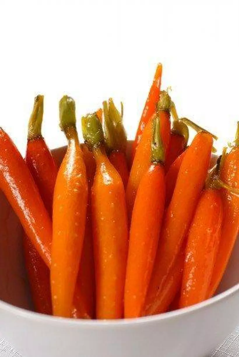 Готовим Закуски Сладкая запеченная морковь