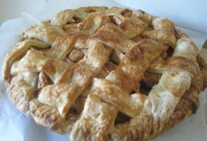 Готовим Выпечка Грушево-яблочный пирог