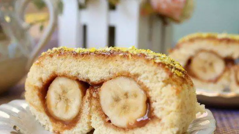 Готовим Десерты Бананово-кокосовый рулет «Валли»