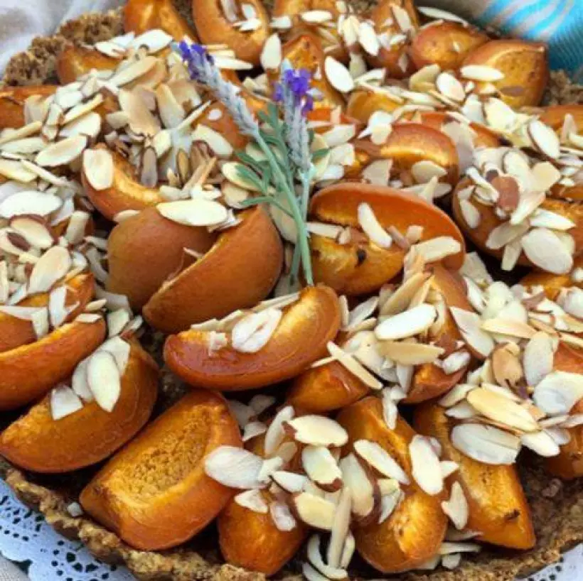 Готовим Десерты Миндально-абрикосовый пирог