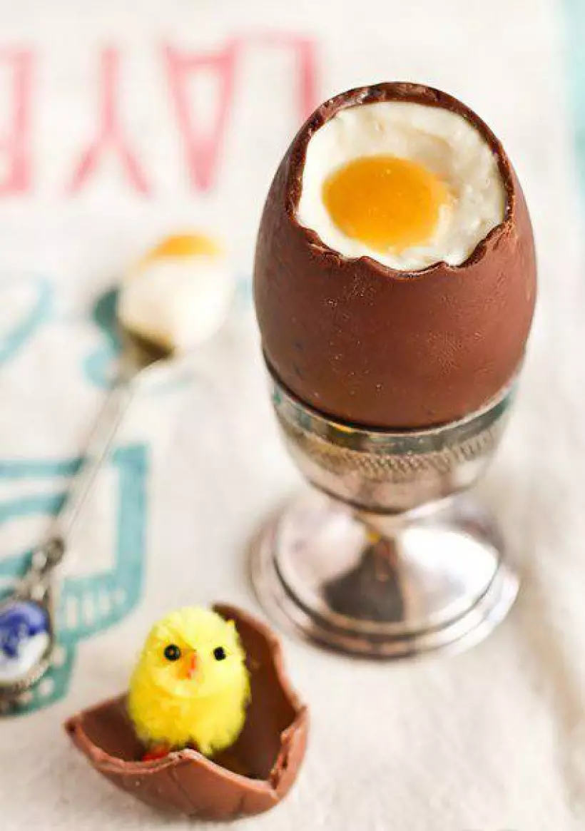 Готовим Десерты Шоколадные яйца с начинкой