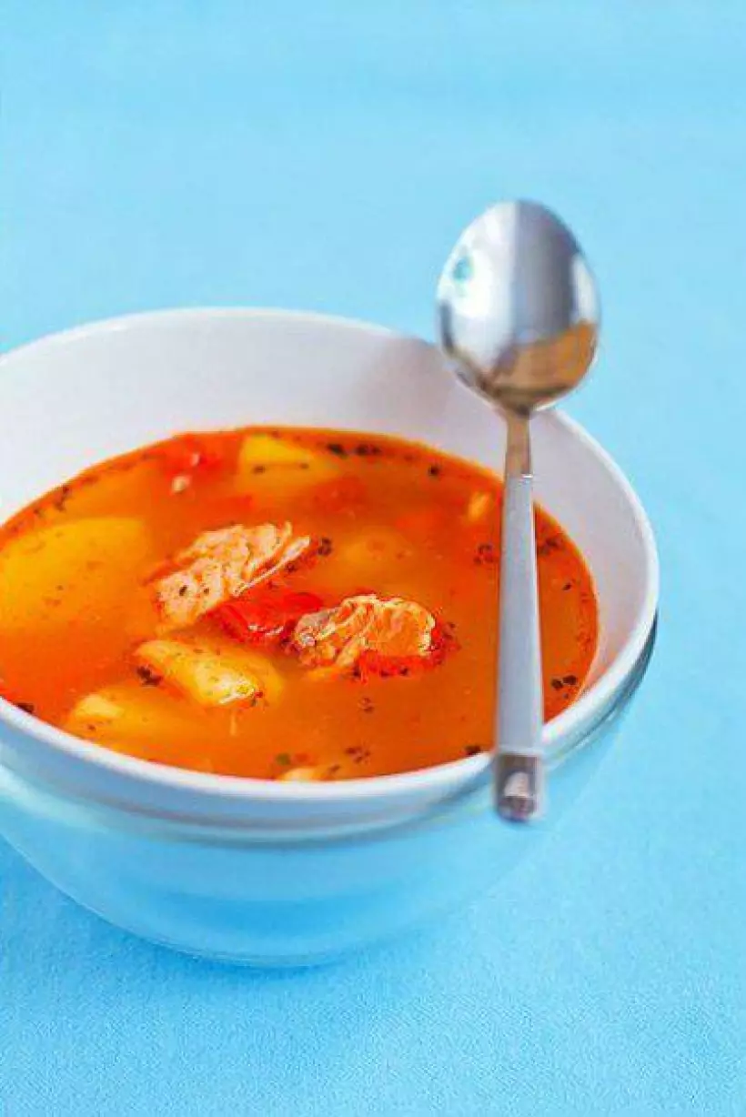 Готовим Супы Острый рыбный суп