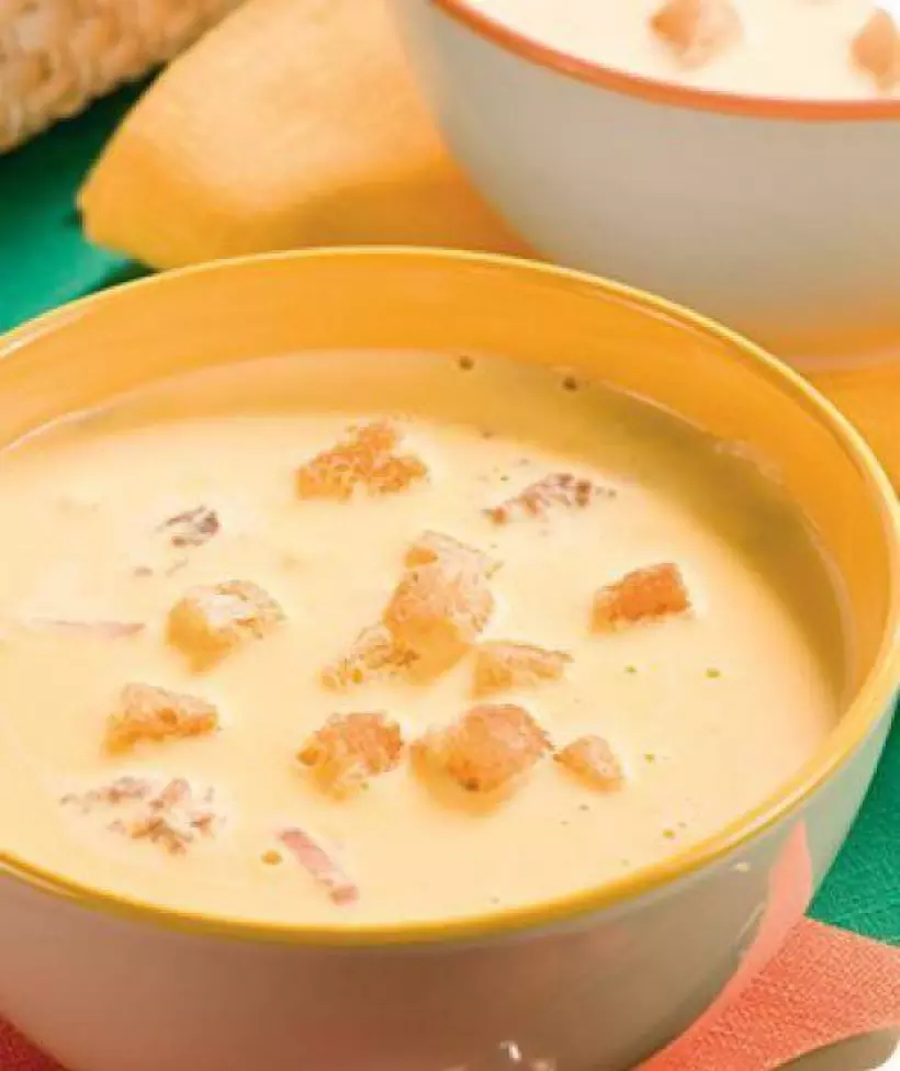 Готовим Супы Простой сырный суп