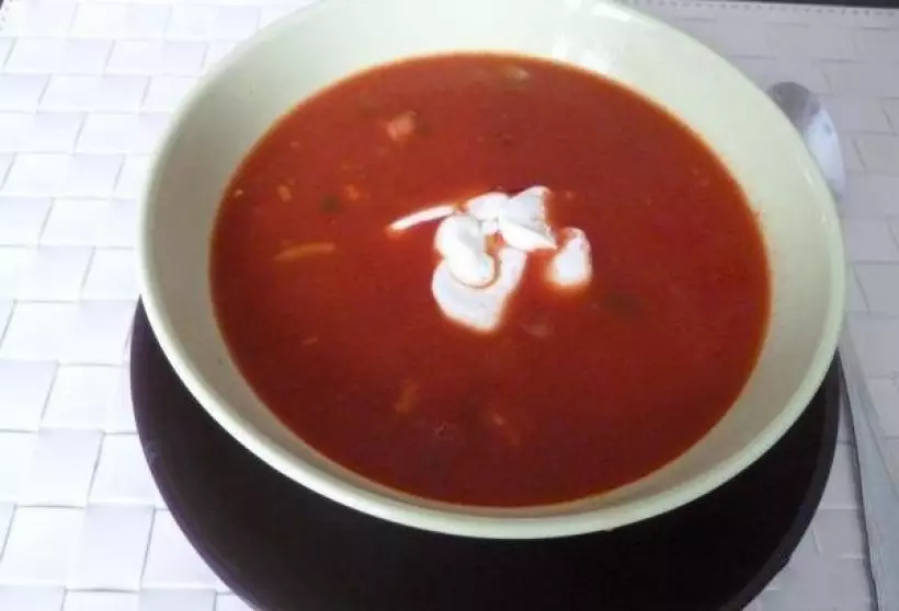 Готовим Супы Суп из томатного сока