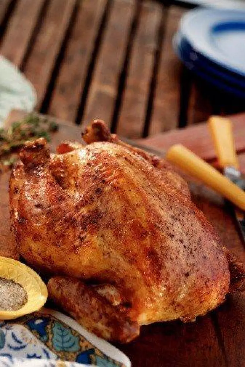 Готовим Мясо Фаршированная курица по‑мароккански