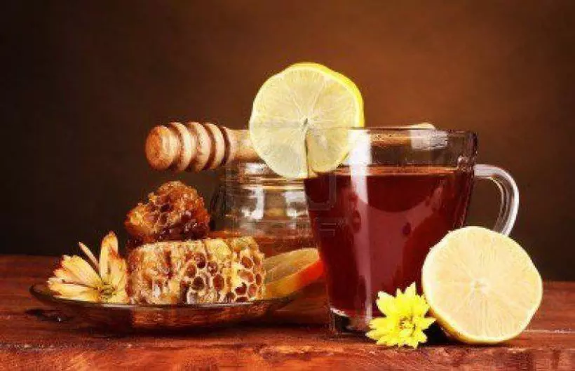Готовим Коктейли Чай медовый с лимоном