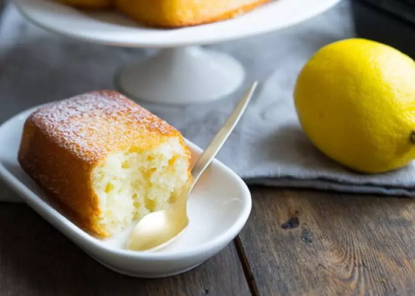 Готовим Десерты Лимонный пудинг с молоком
