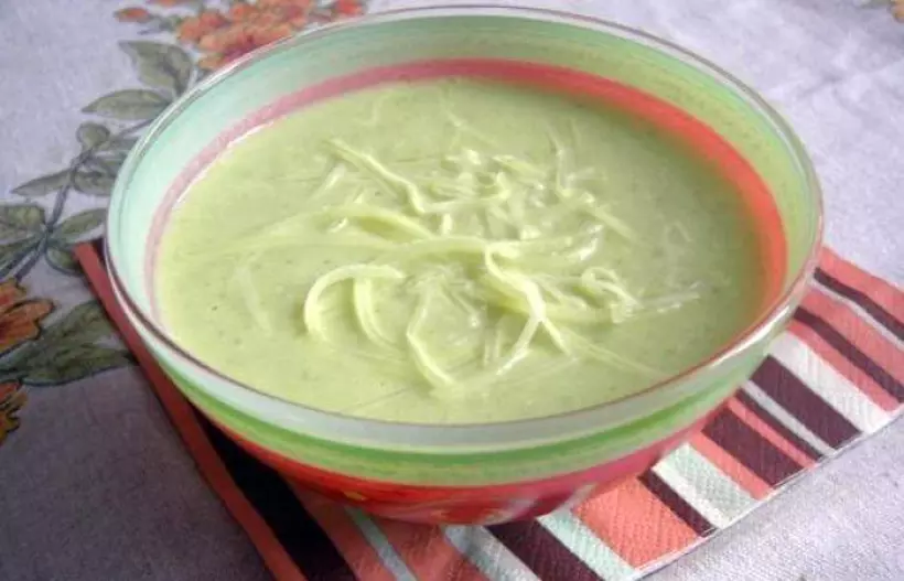 Готовим Супы Крем-суп из кабачков и авокадо