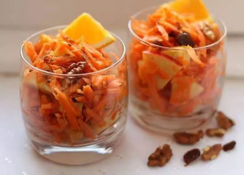 Готовим Салаты Сладкий салат из моркови