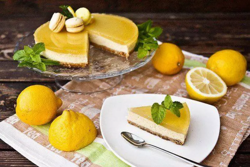 Готовим Десерты Лимонно-кабачковый чизкейк