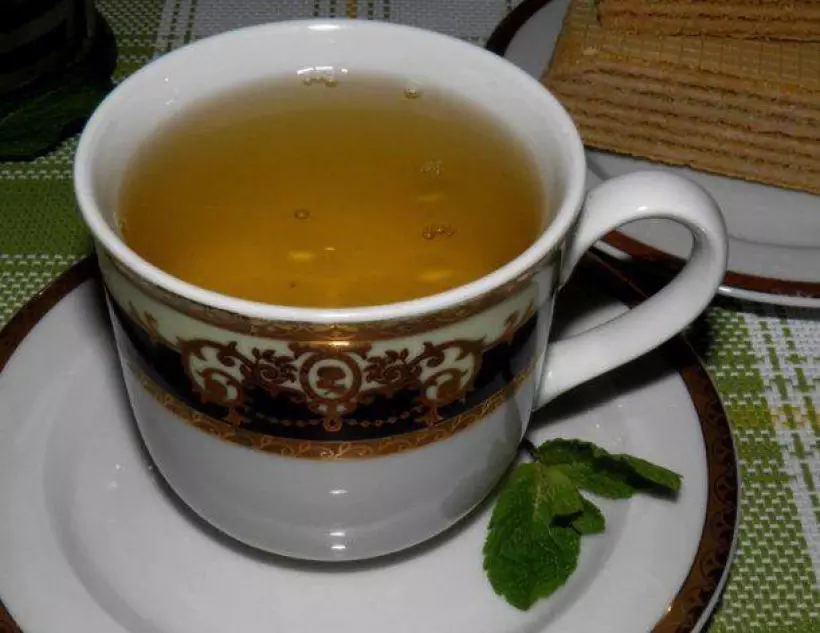 Готовим Коктейли Зеленый чай с грибом рейши