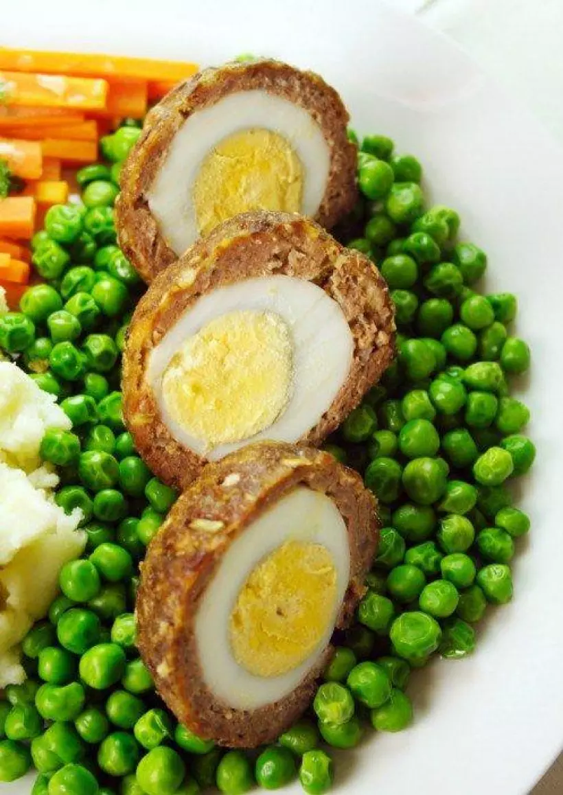 Готовим Мясо Яйца по‑шотландски со свиным фаршем