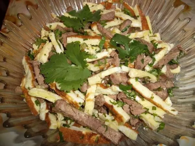 Готовим Салаты Салат «Малика» (Узбекская кухня)