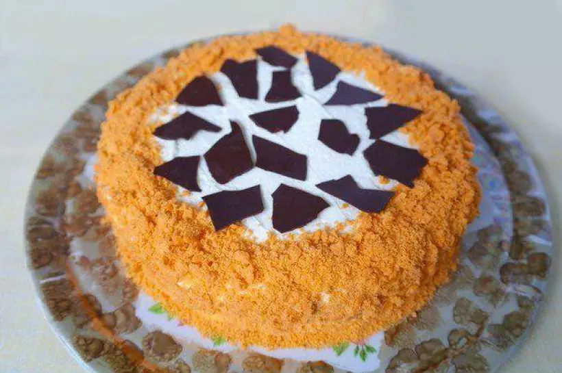 Готовим Десерты Торт «Сахара»