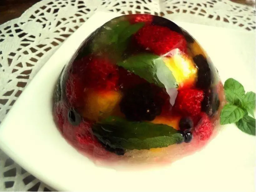 Готовим Десерты Фруктово-ягодное желе