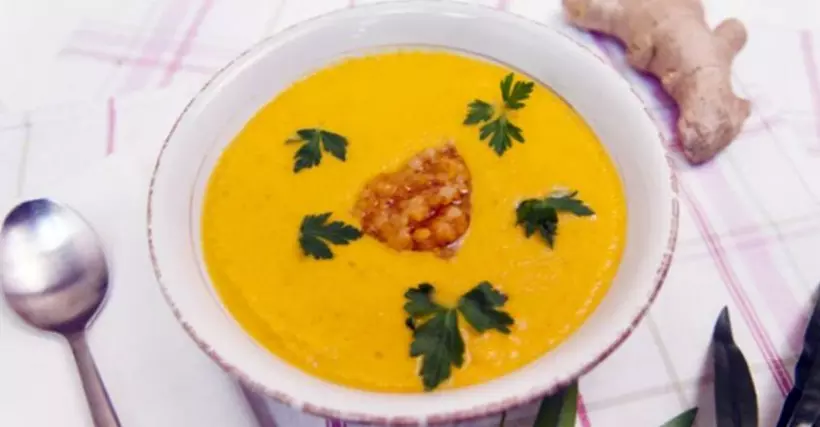 Готовим Супы Чечевичный суп с тыквой