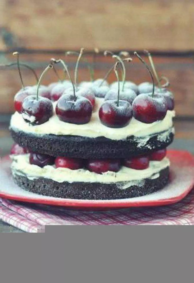Готовим Десерты Черемуховый торт с черешней