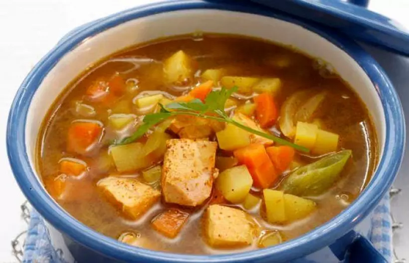 Готовим Супы Суп из семги