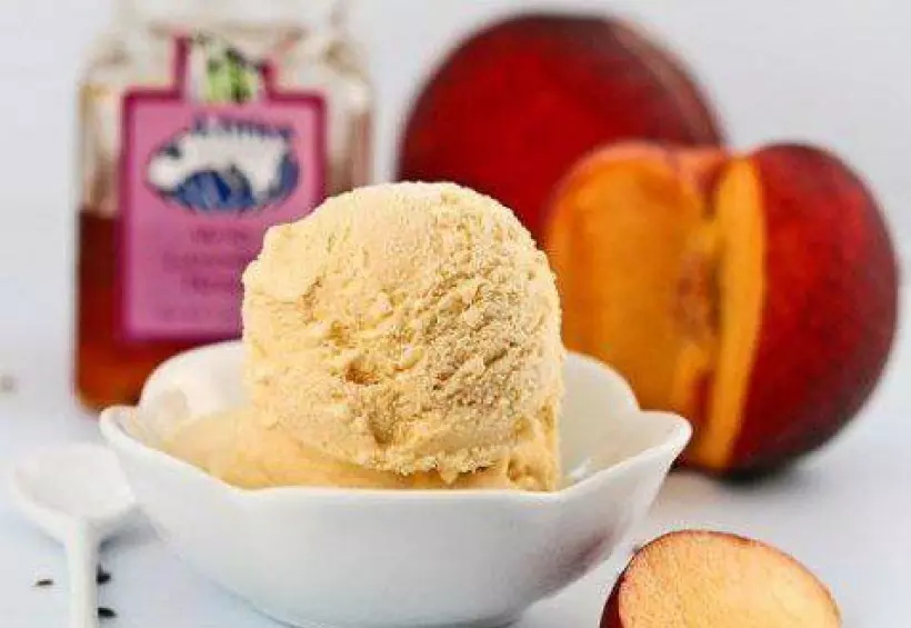 Готовим Десерты Персиковое мороженое