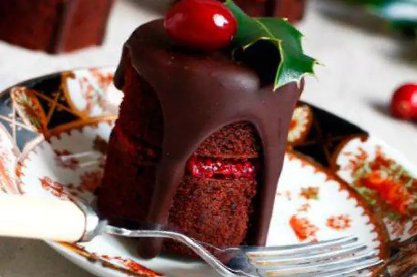 Готовим Десерты Шоколадные мини-кейки с клюквой