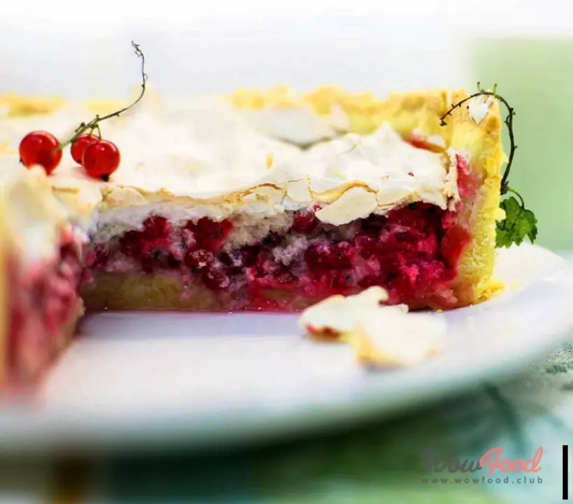 Готовим Десерты Сливочный пирог с ягодами