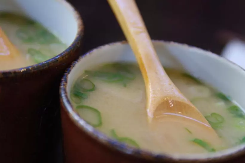 Готовим Супы Суп мисо с морской капустой