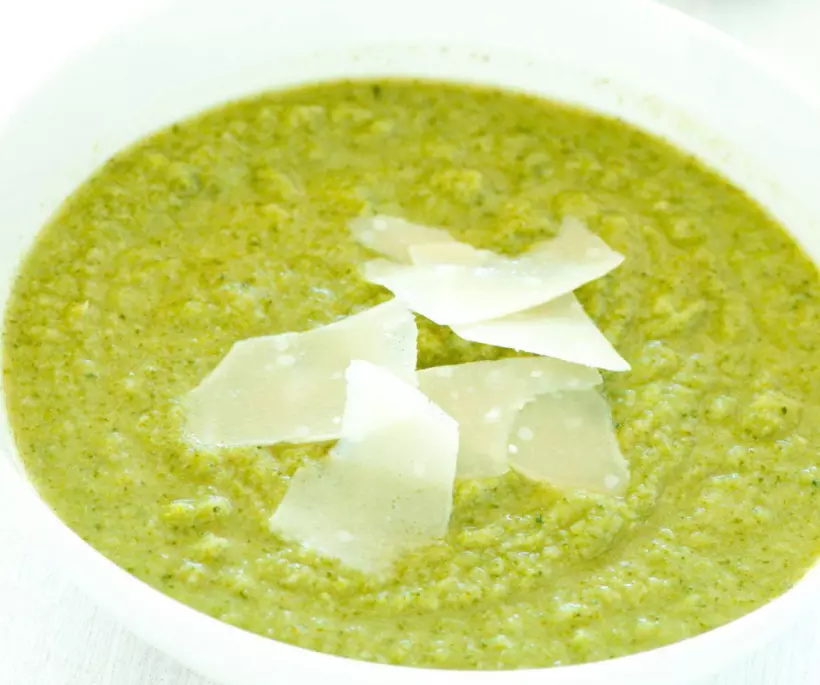 Готовим Супы Крем-суп из брокколи с пармезаном