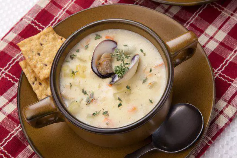 Готовим Супы Суп с морепродуктами клэм-чаудер