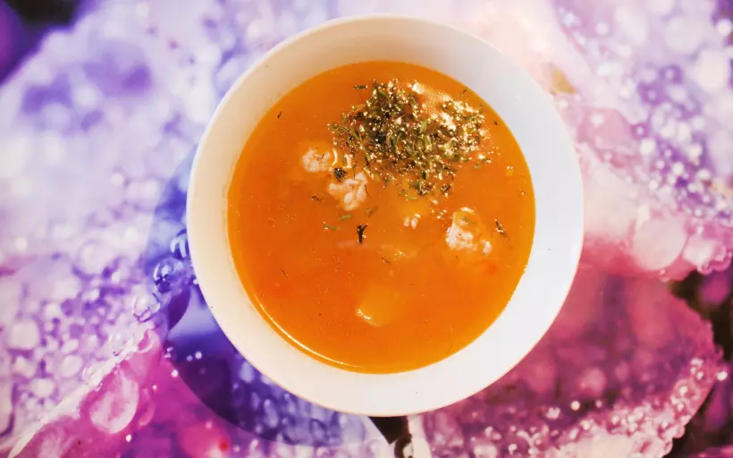 Готовим Супы Картофельный суп-пюре с фрикадельками