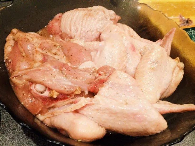 Готовим Мясо Куриные бедра в медово-горчично-соевом соусе