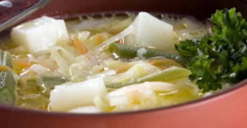 Готовим Супы Суп молочный с овощами